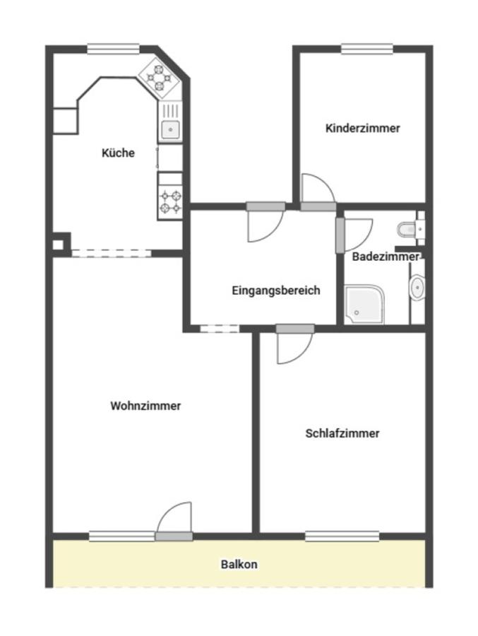 Grundriss Skizze