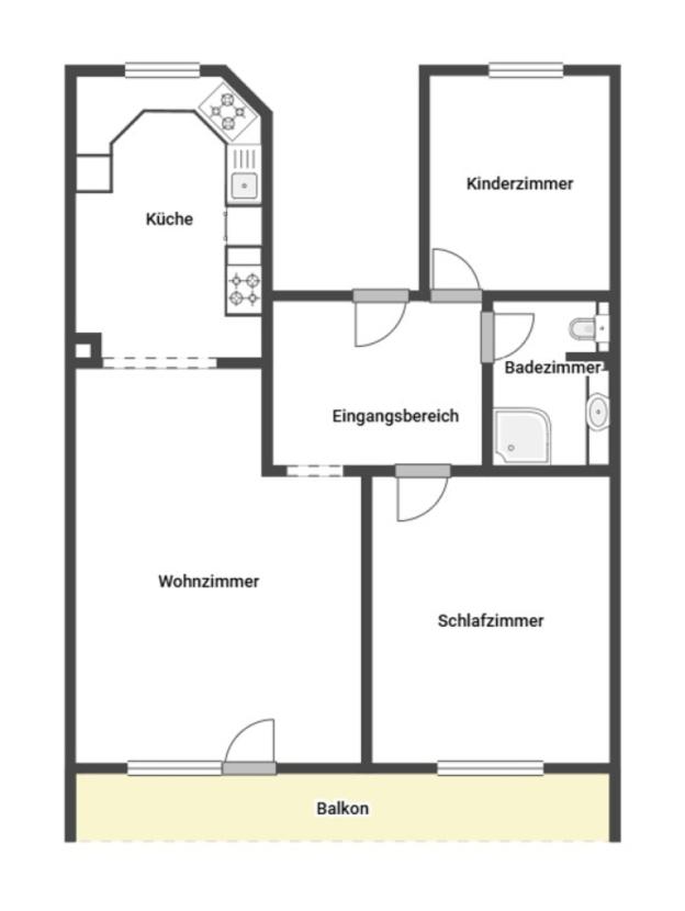 Grundriss Skizze