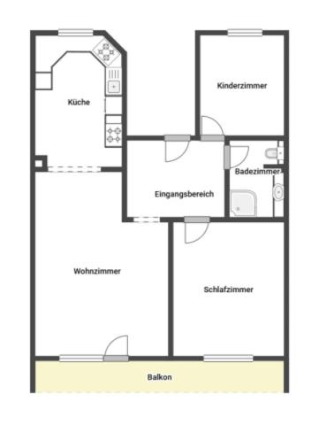 Grundriss Skizze
