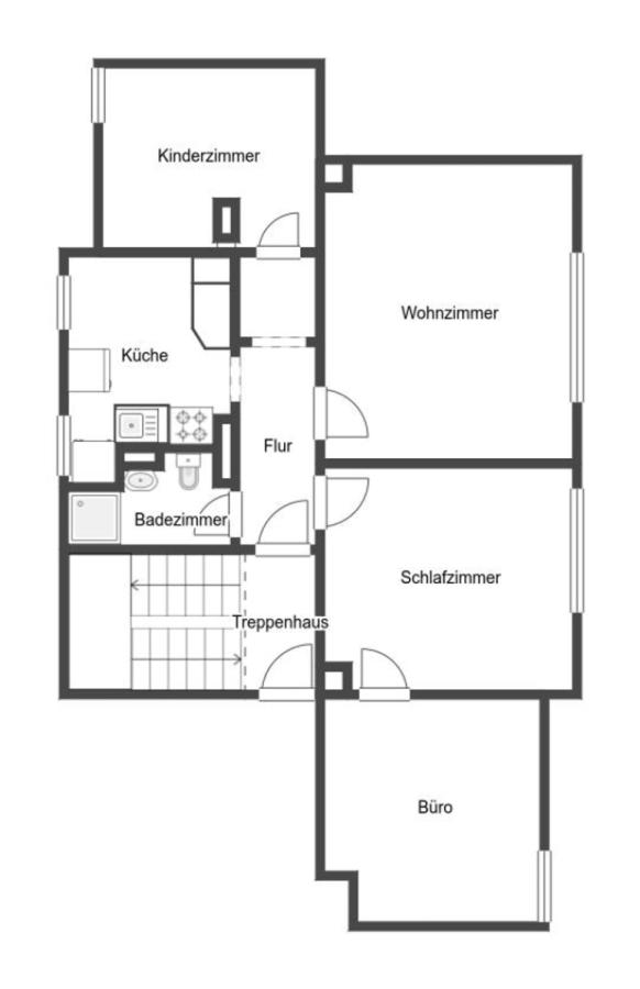 Grundriss Skizze