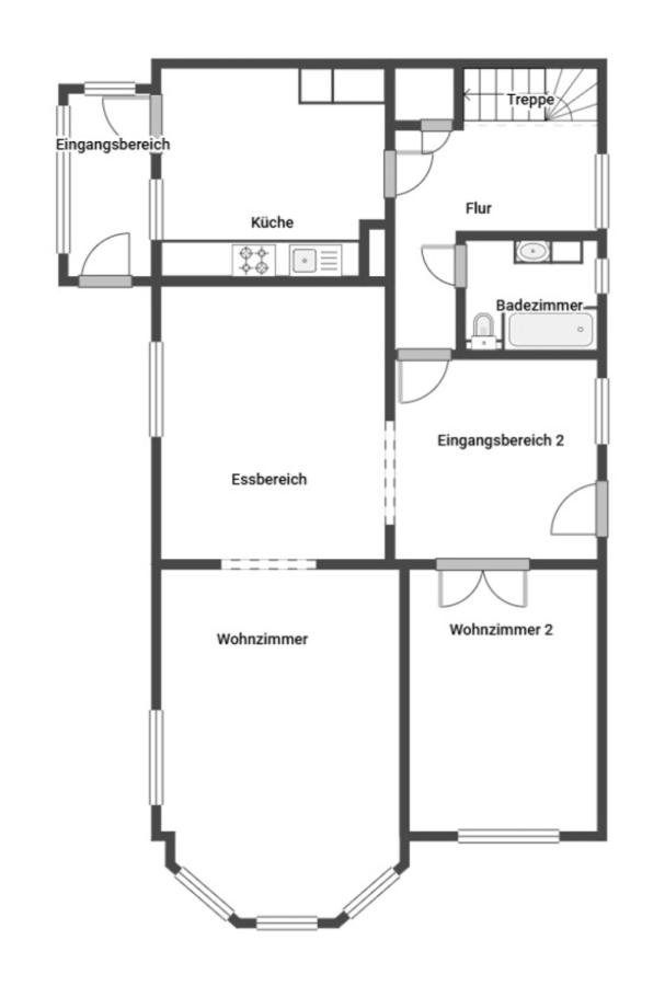 Grundriss Skizze EG