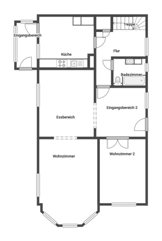 Grundriss Skizze EG