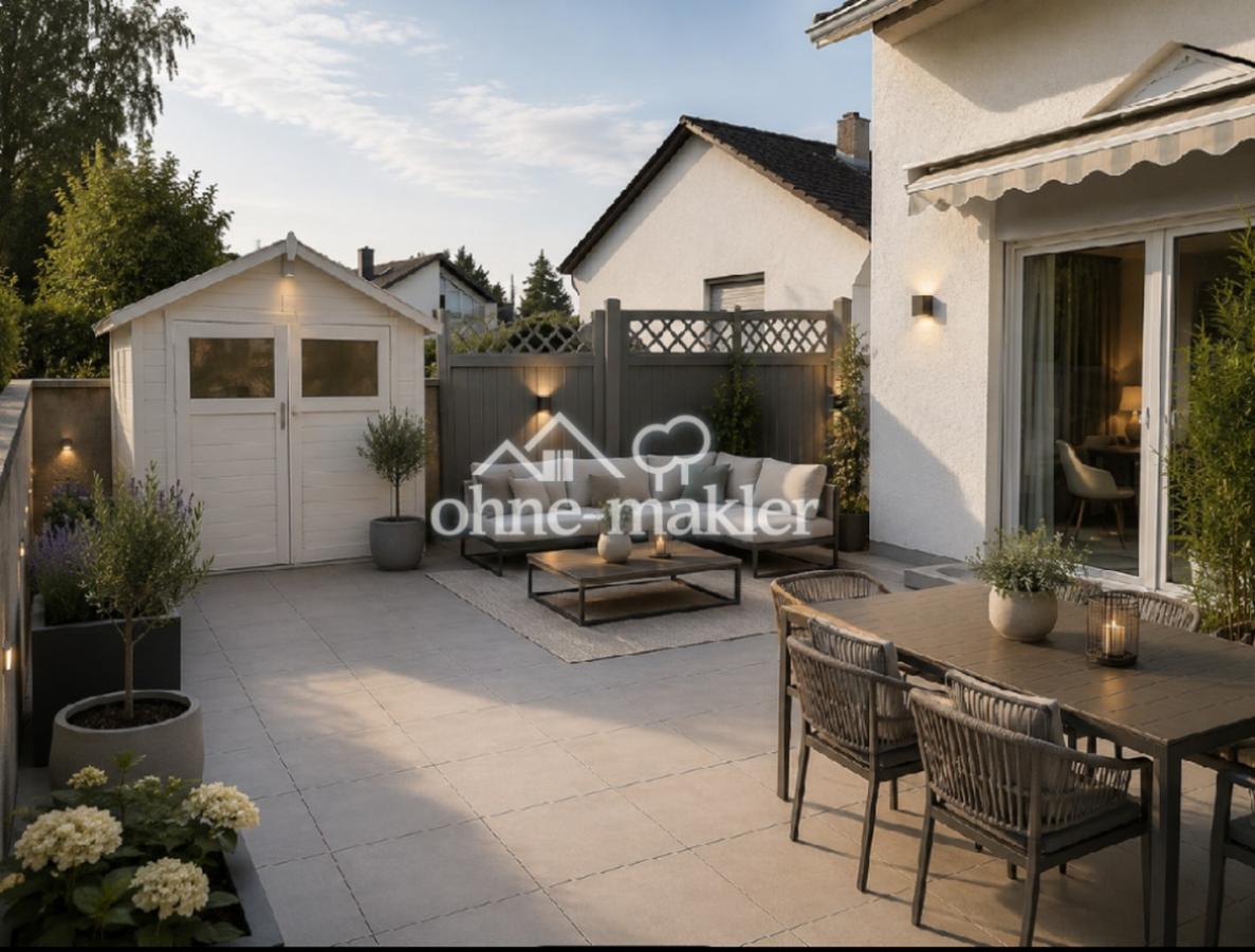 Terrasse mit Ki verändert