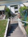 Weg vom Garten zur Terrasse