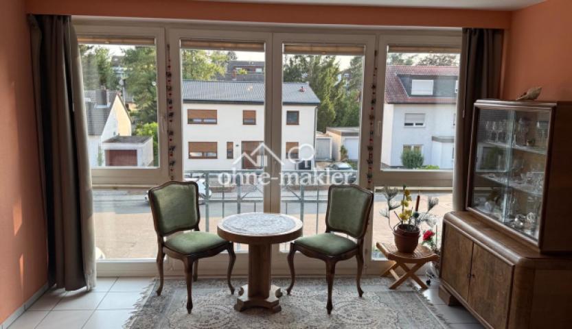 Blick aus Glaserker
