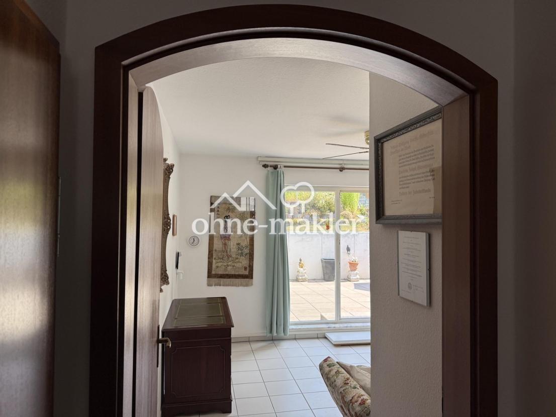 Blick in Terrassenzimmer