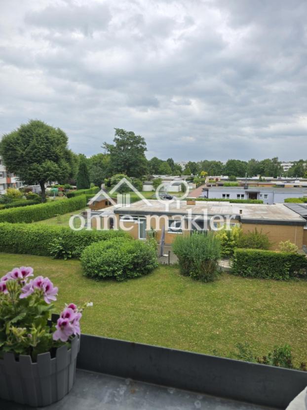 Blick vom Balkon