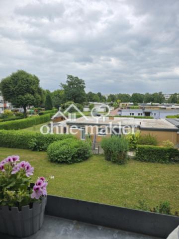 Blick vom Balkon