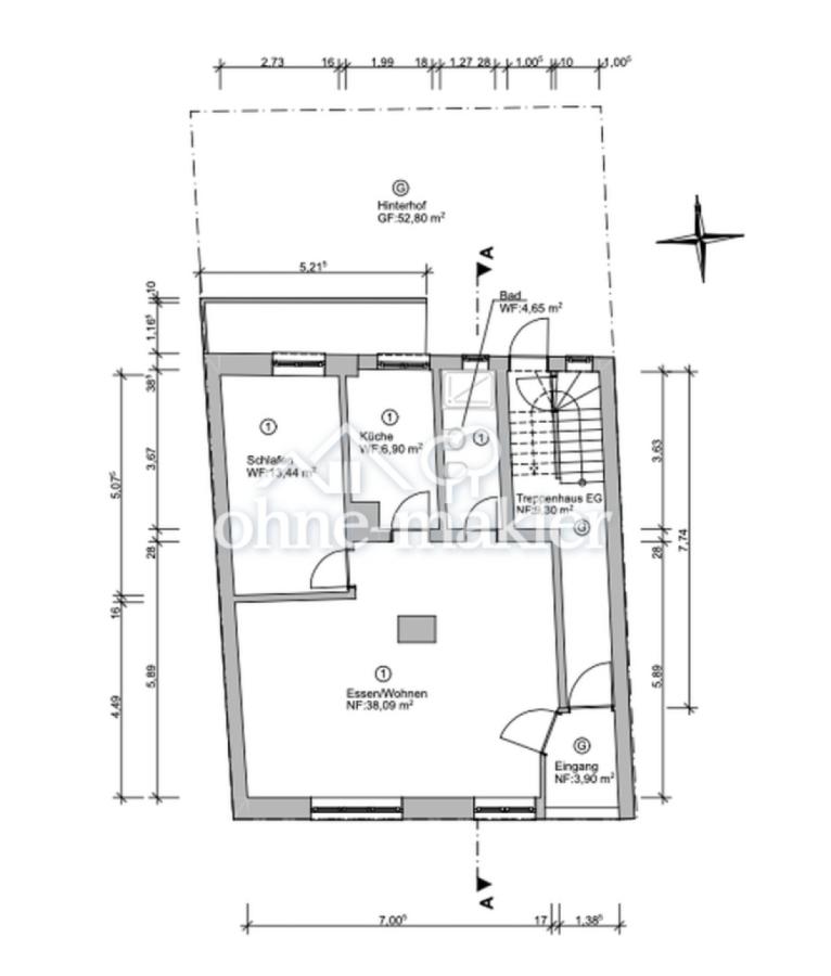 Grundriss EG (als Wohnung)