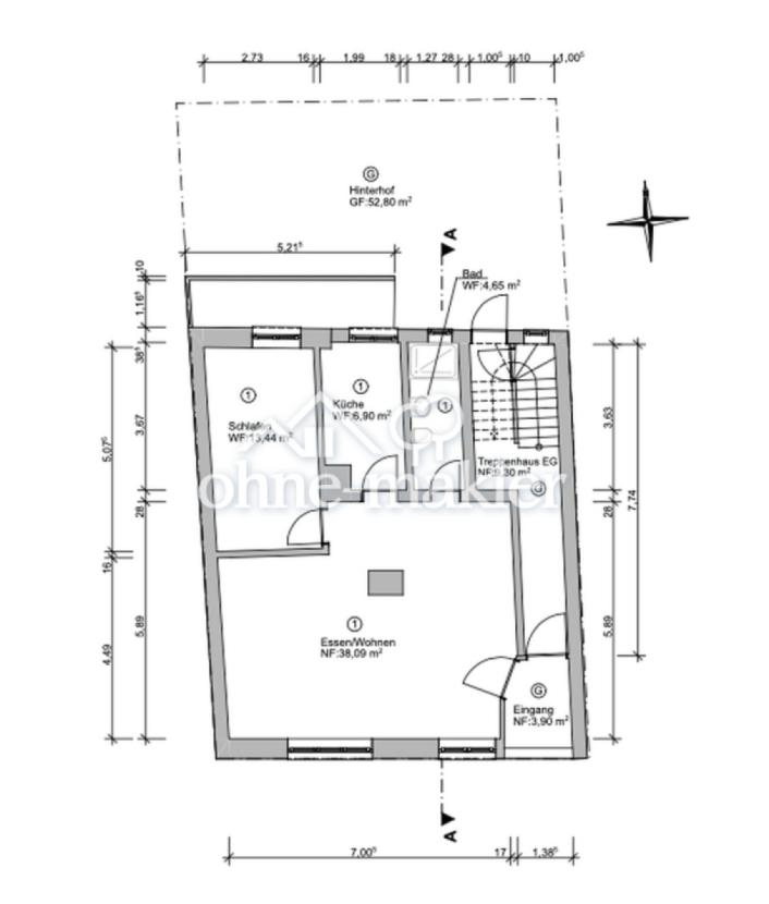 Grundriss EG (als Wohnung)