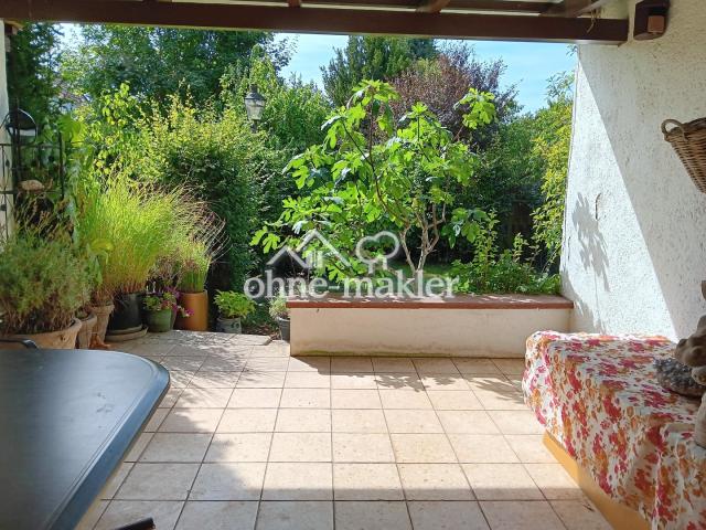 überdachte Terrasse