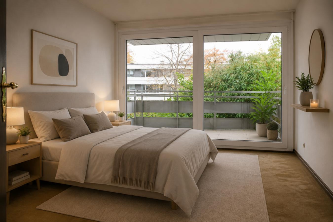 Schlafzimmer - KI-generiert