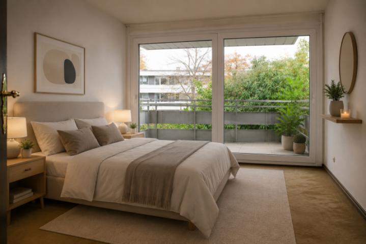 Schlafzimmer - KI-generiert