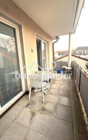 Südbalkon (leider bewölkt)