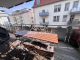 Blick vom Balkon