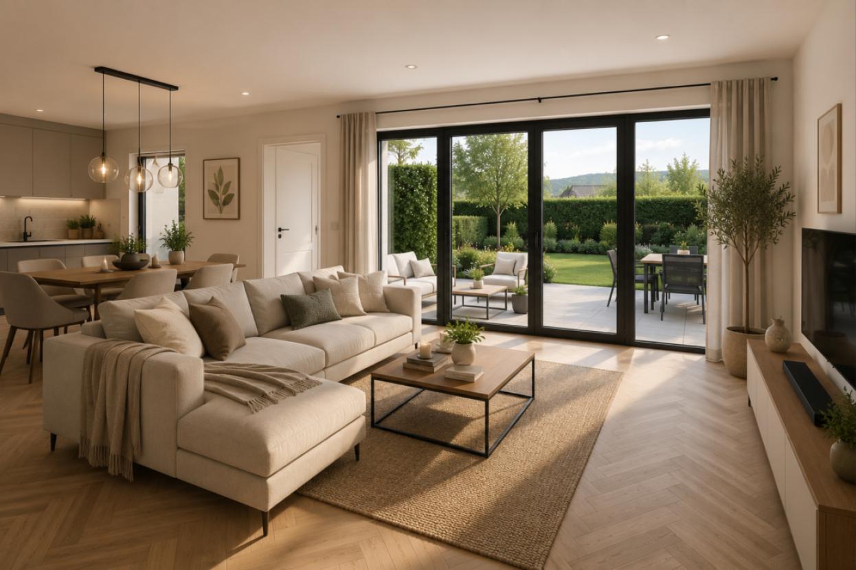 Wohnzimmer - Staging