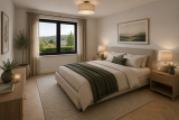 Schlafzimmer - Staging