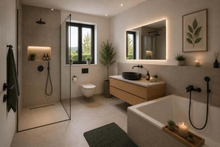 Badezimmer - Staging