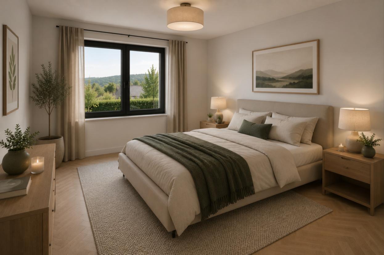 Schlafzimmer - Staging