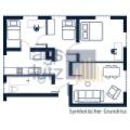 Symbolischer Grundriss