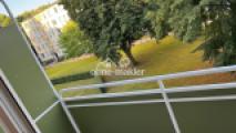 Blick vom Balkon