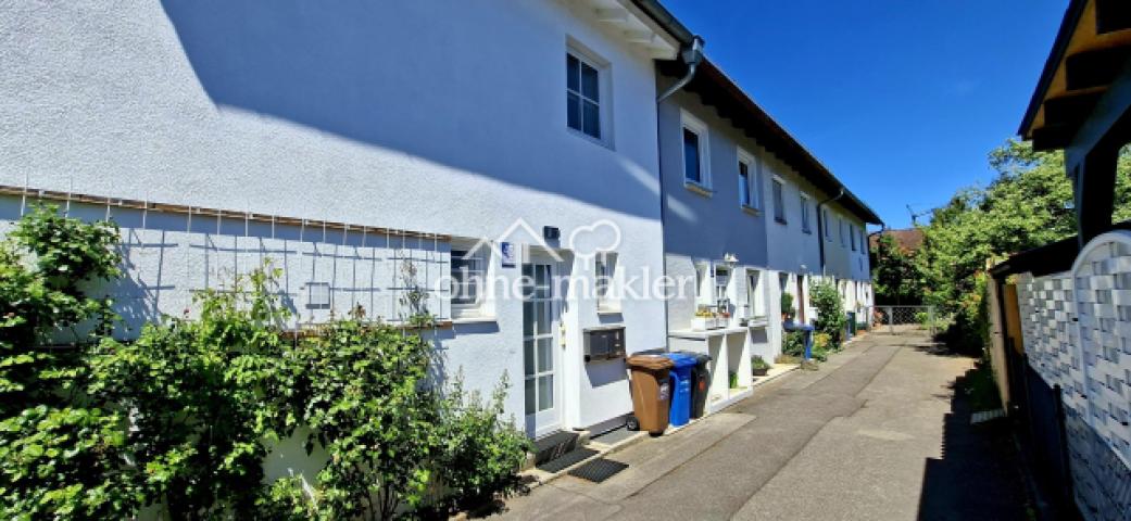Kulissenblick Reihenhauskette