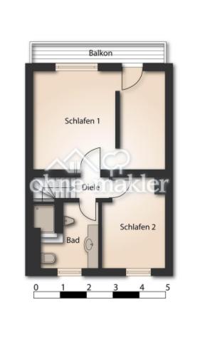 Grundriss: 1. Obergeschoss