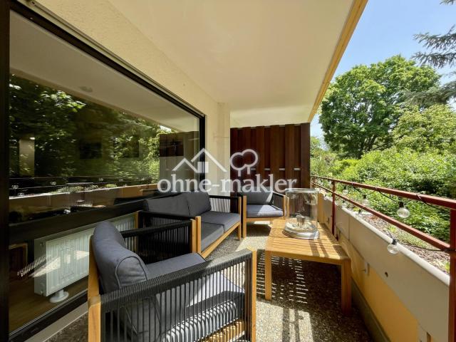 Geschützter Südbalkon