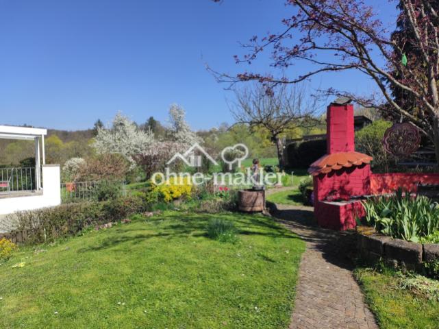 Garten mit BBQ-Bereich