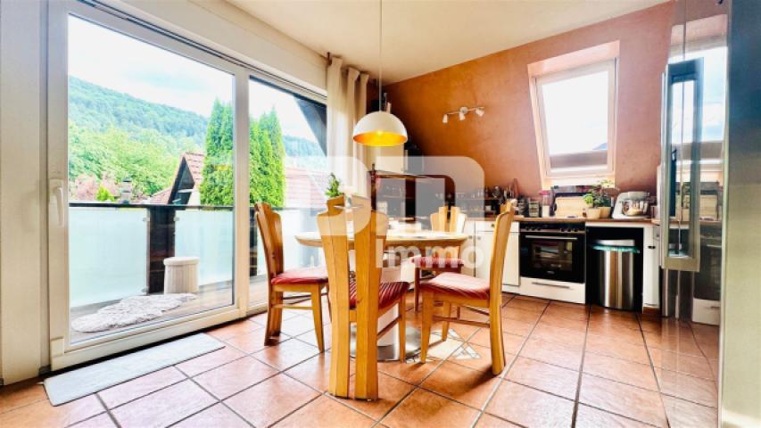 OG / DG Offener Küchenbereich / EBK /Zugang Balkon