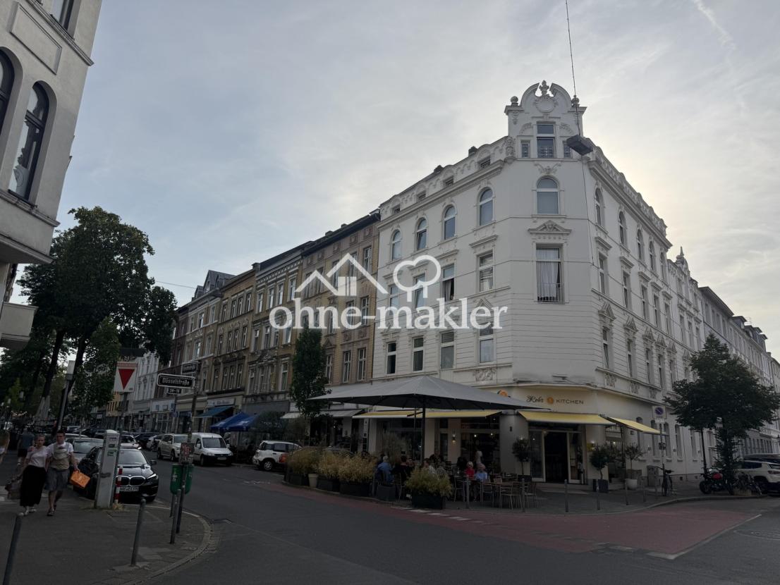 Blick auf der Kreuzung