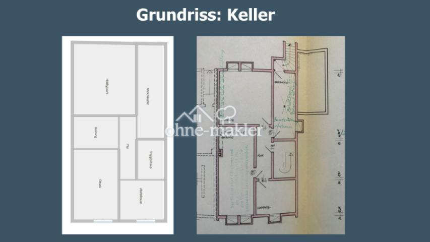 Grundriss Keller
