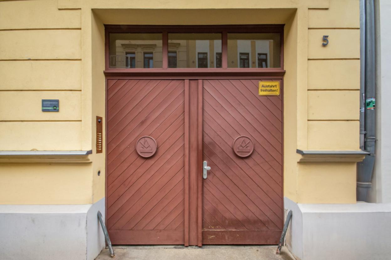 Historische Toranlage zur Durchfahrt