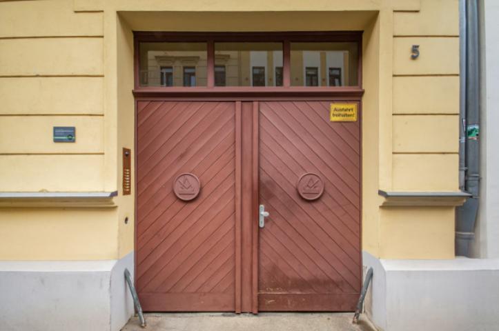 Historische Toranlage zur Durchfahrt