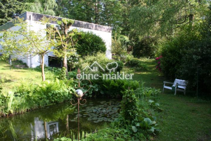 Garten Teich Bungalow