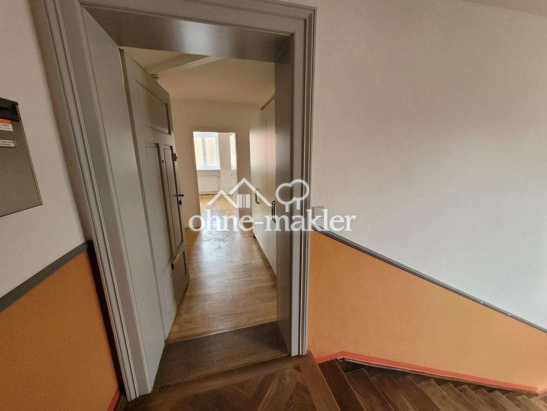 Eingang zu der Wohnung