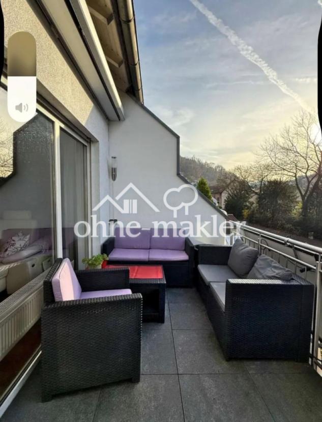 Großer Balkon