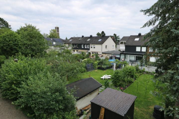 Blick vom Balkon