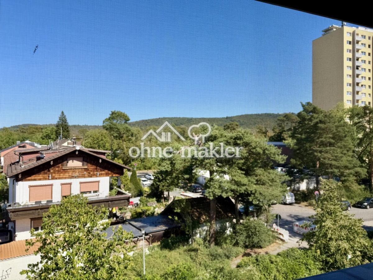 Ausblick aus dem Schlafzimmer