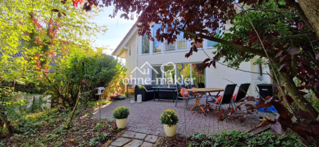 Terrasse am Wohnzimmer