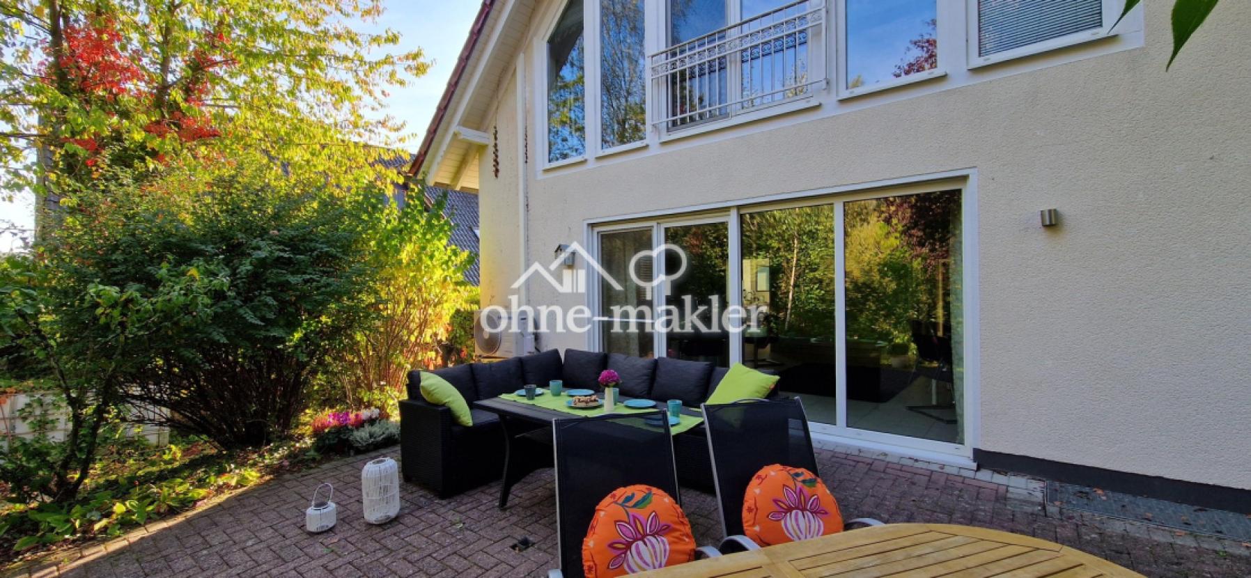 Terrasse am Wohnzimmer