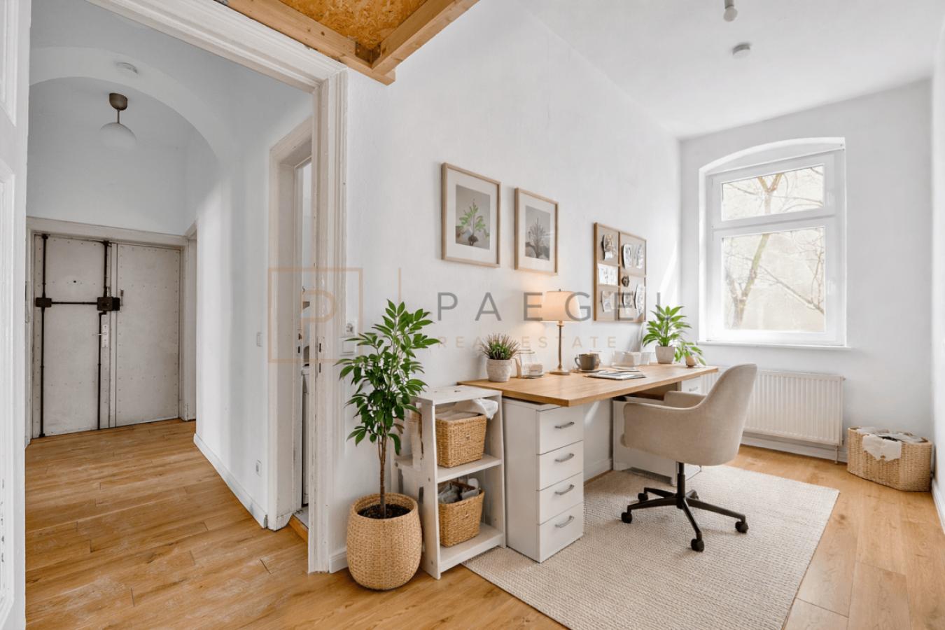 halbes Zimmer visualisiert