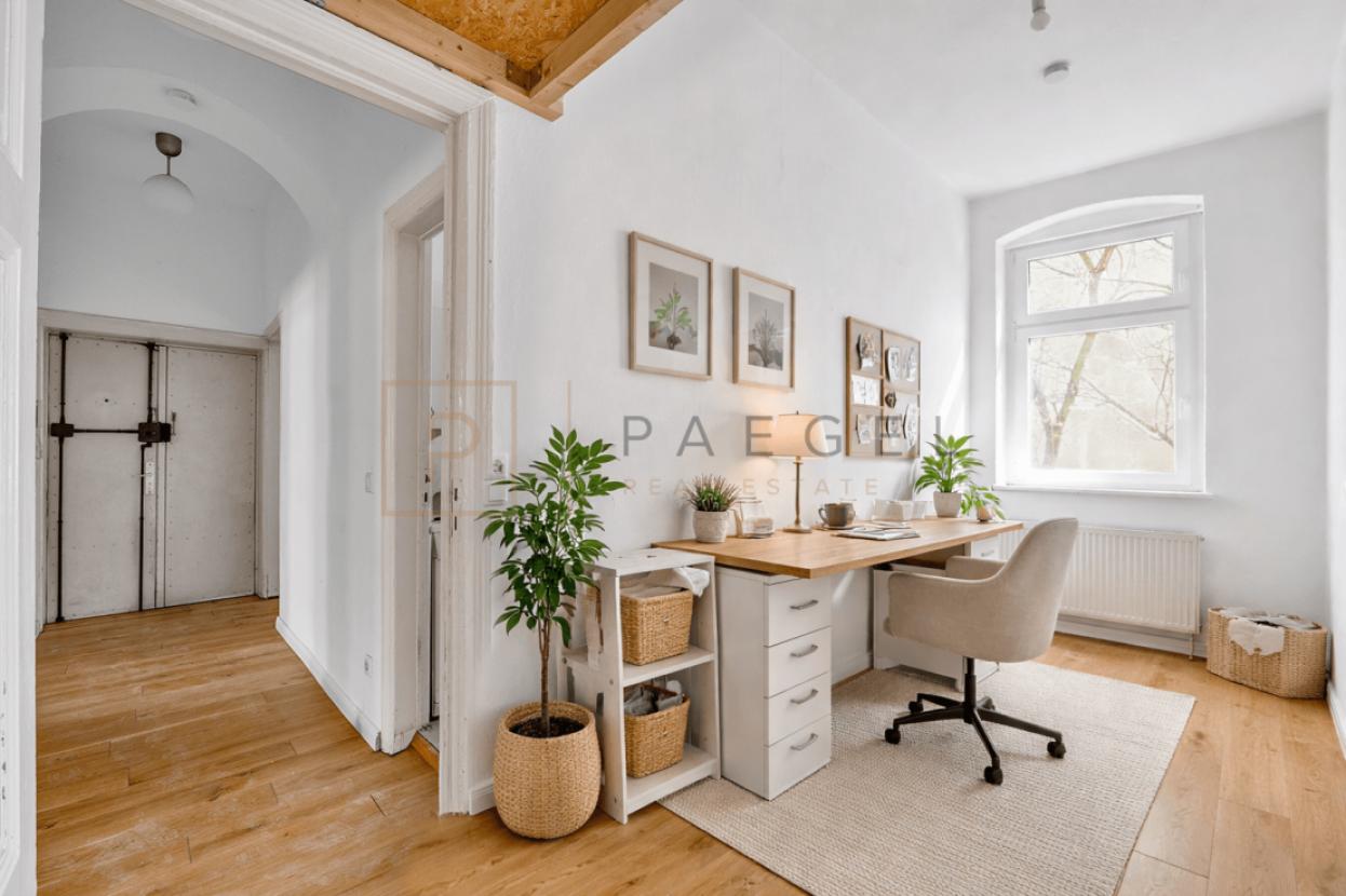 halbes Zimmer visualisiert
