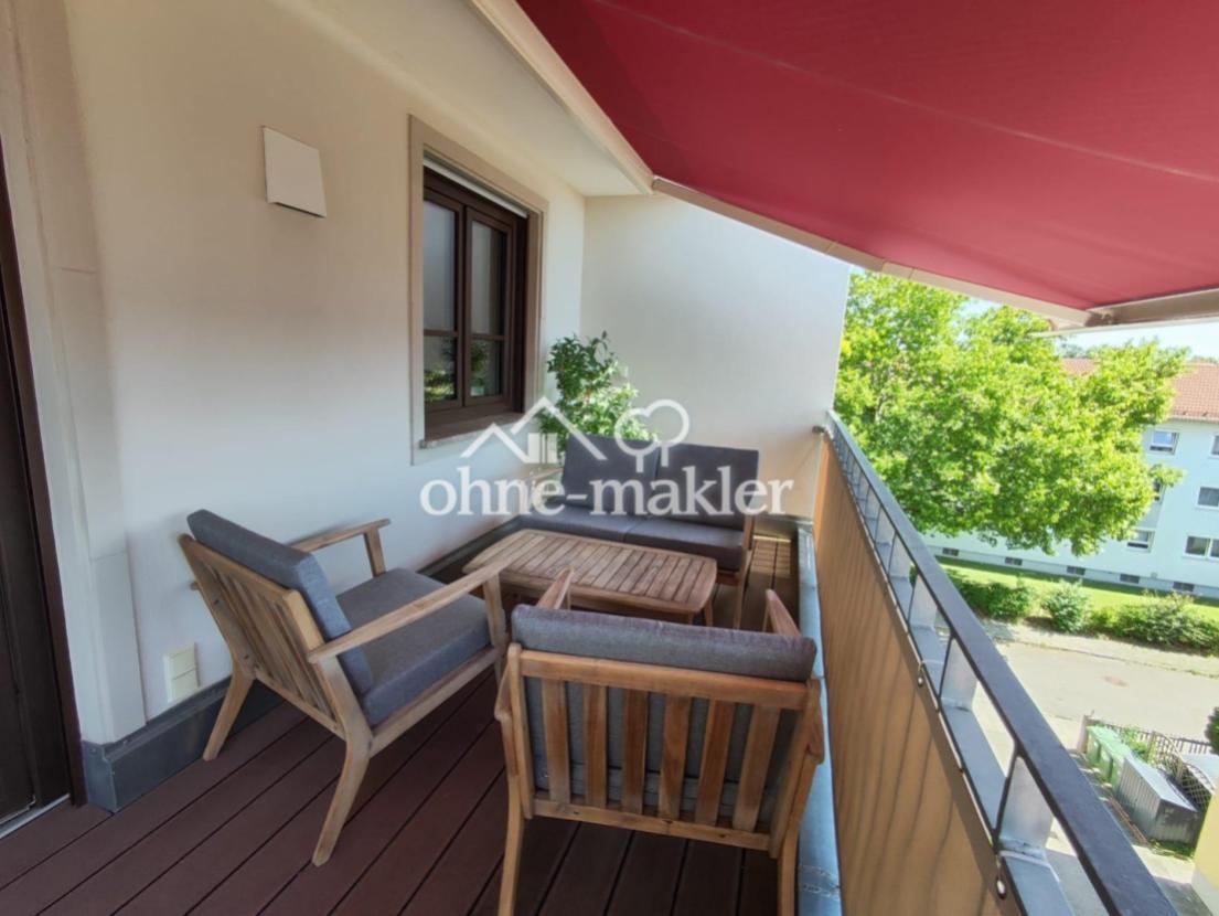 Balkon links