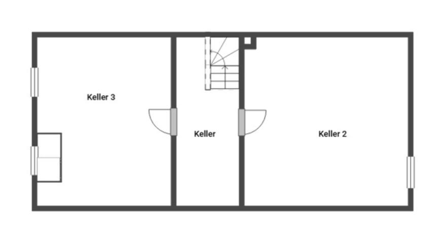 Grundriss Keller
