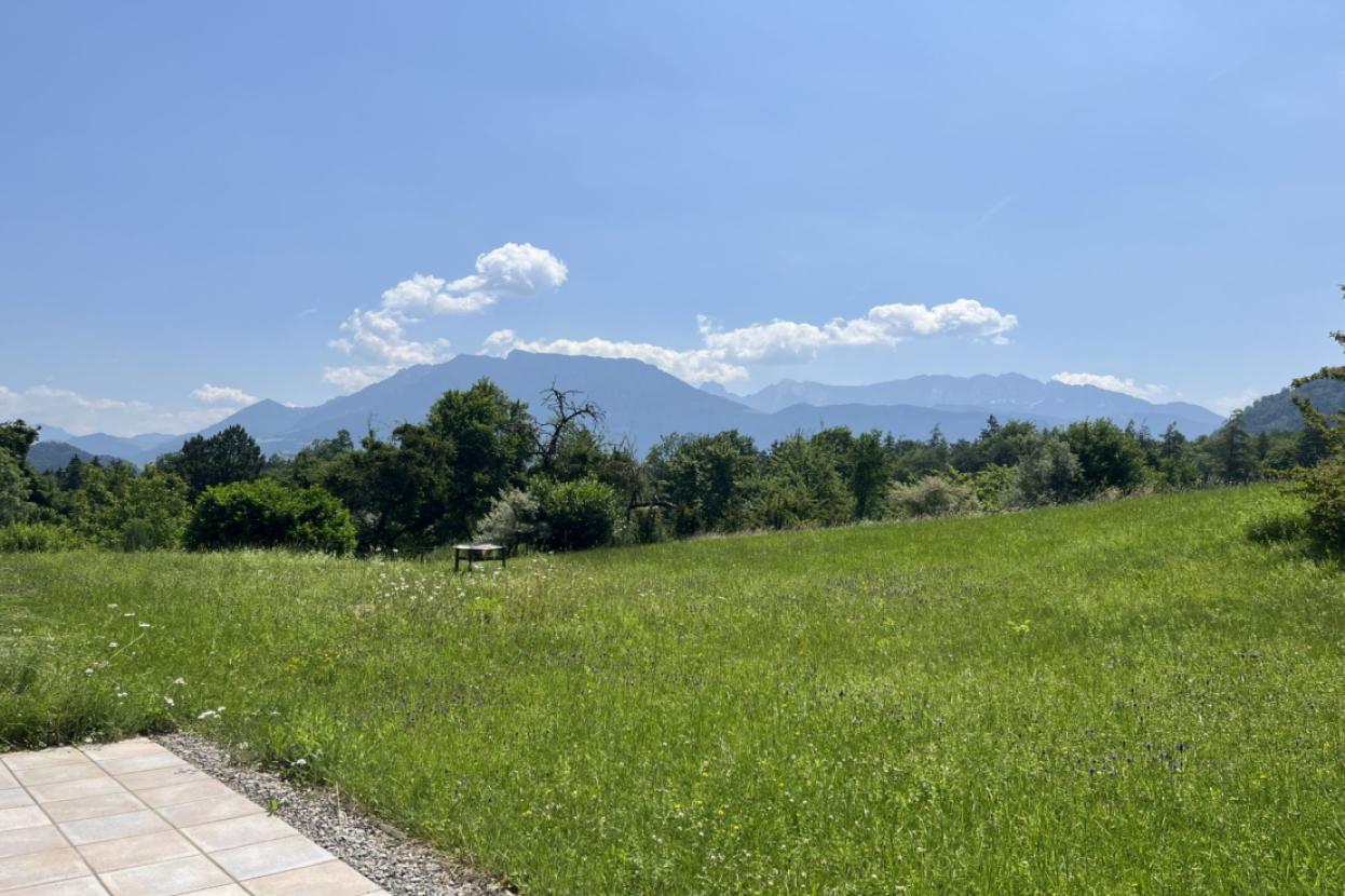 Blick von der hinteren Terrasse