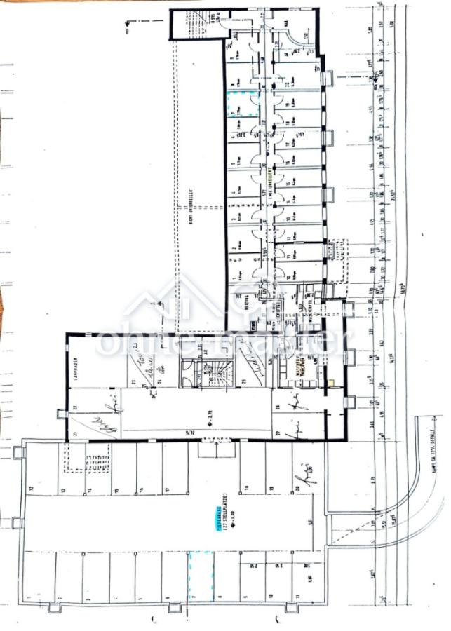 Lageplan Keller und Garage