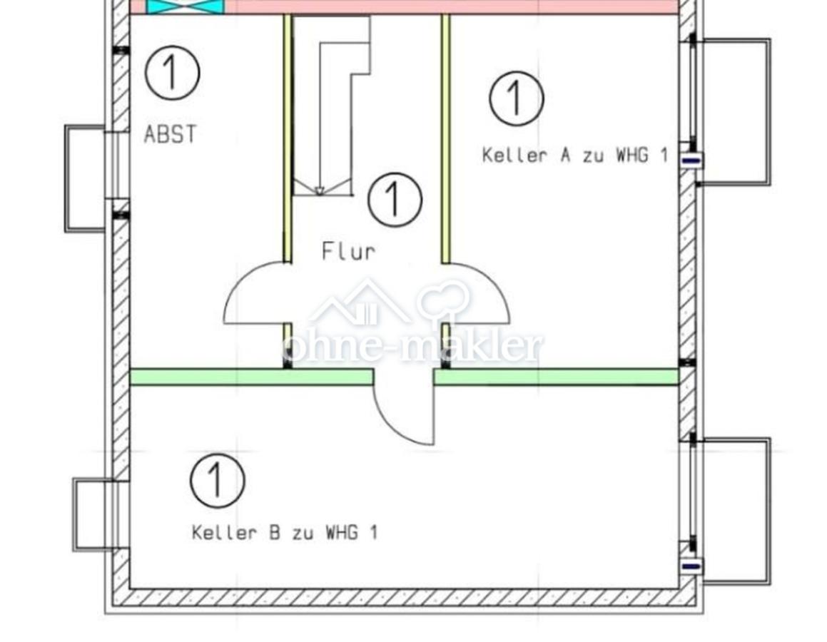Grundriss Souterrain