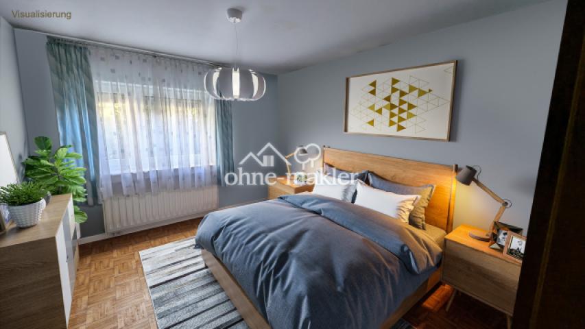 Schlafzimmer EG Visualisierung