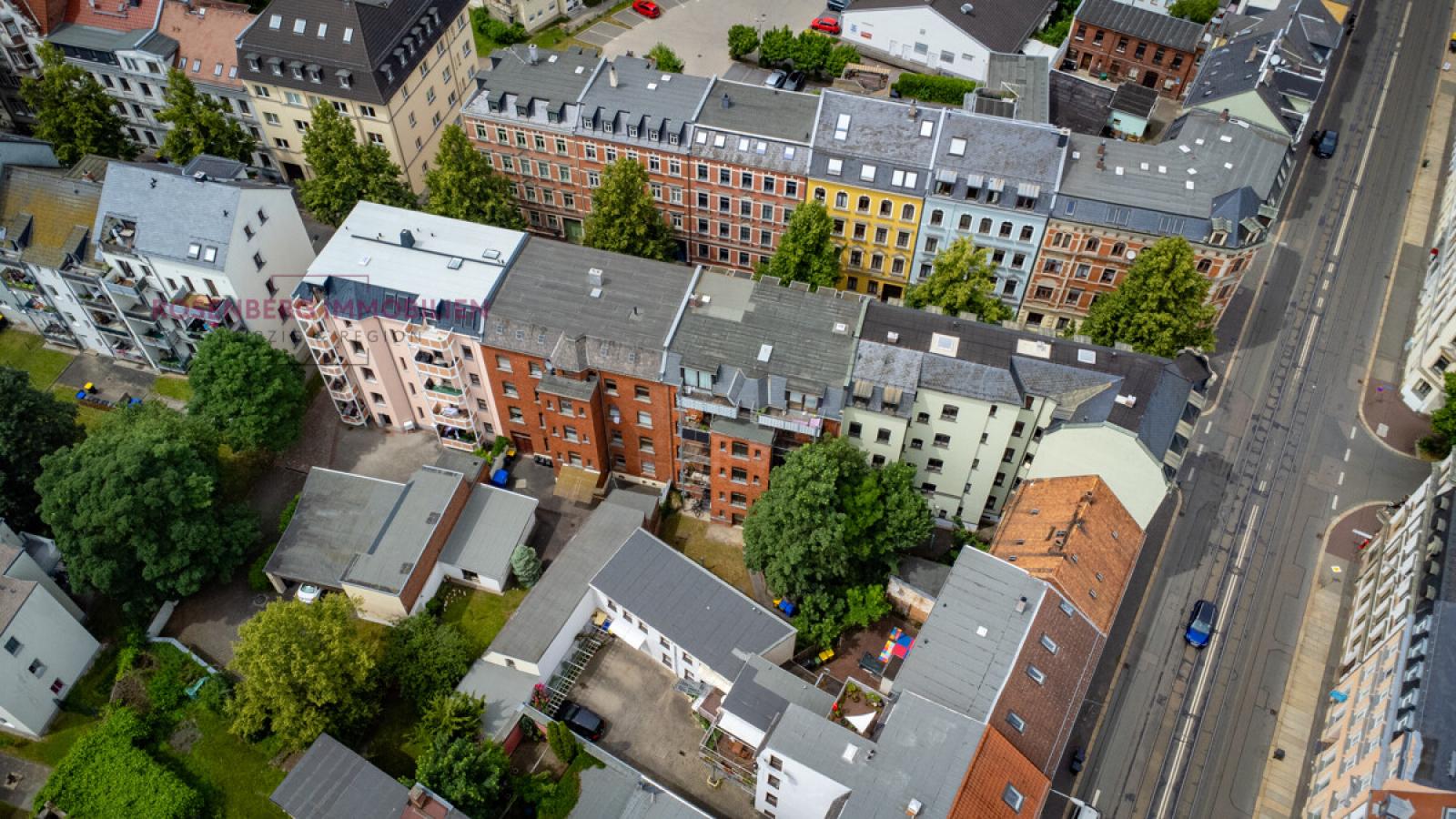 Immobilie in Zwickau zu verkaufen_3-Raum_Luftbild